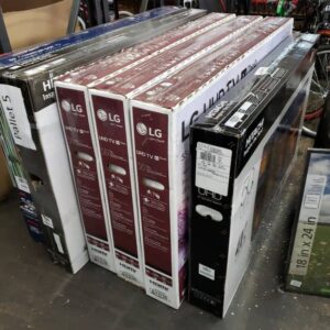 Smart TVs liquidation pallet