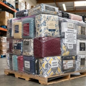 Bedspreads liquidation pallet