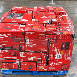 Milwaukee tools liquidation pallet