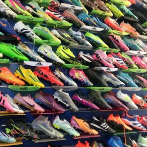Soccer boots liquidation pallet