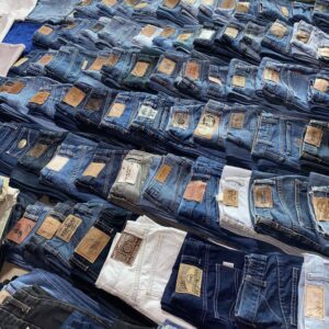 Mixed Jeans liquidation pallet