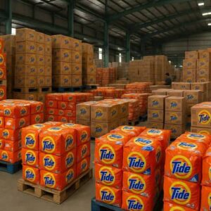 Detergents liquidation pallet